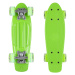 Mini penny board WORKER Pico 17" se svítícími kolečky zelená deska, zelená kolečka