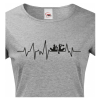 Dámské tričko Vodácký puls - ideální triko na vodu