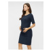 Tmavě modré těhotenské pouzdrové šaty Mama.licious Sanny