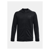 Under Armour Mikina UA Armour Fleece FZ-BLK - Kluci