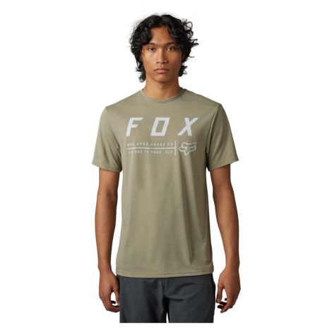 FOX Cyklistické triko s krátkým rukávem - NON STOP - zelená