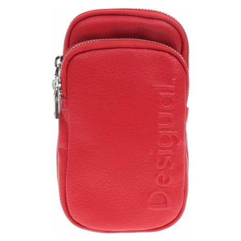 Desigual dámská crossbody na mobil 24WAYP27 red