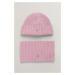 DĚTSKÝ SET GANT BEANIE SNOOD GIFT SET fialová