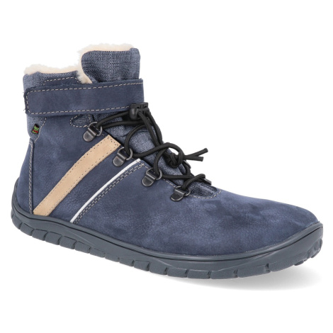 Barefoot zimní boty Fare Bare - B5746202 modré