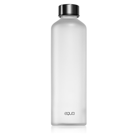 Equa Mismatch skleněná láhev na vodu barva Velvet Black 750 ml