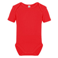 Link Kids Wear Dětské body s krátkým rukávem X940 Red