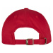 Low Profile Organic Cotton Cap - red