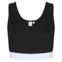 SF Women Sportovní crop top podrpsenka s měkkou žakárovou páskou