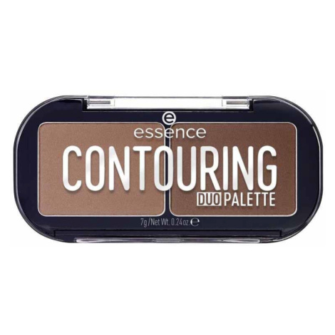 Essence Contouring Duo Palette darker skin Konturovací Paletka 7 g