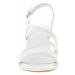 Marco Tozzi Dámské sandály 2-28304-38 white patent Bílá
