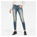 G-STAR Jeans - 5622 Mid Skinny wmn blue-grey