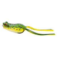 Savage Gear Imitace žáby Hop Popper Frog Floating Green Leopard - 5,5cm 15g
