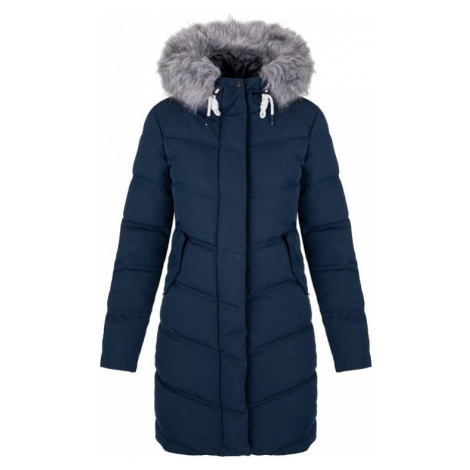 Dámský zimní kabát LOAP Nairobi modrý | Modio.cz