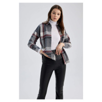 DEFACTO Flannel Long Sleeve Shirt