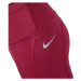 Nike DRI-FIT FAST Dámské běžecké legíny, vínová, velikost