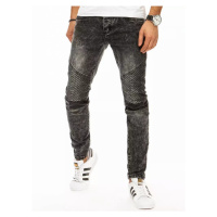 Buďchlap Trendové tmavě šedé džíny