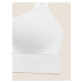 Bavlněná protetická košilková podprsenka bez kostic, vel. A-H Marks & Spencer bílá