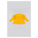 Dětské tričko s dlouhým rukávem zippy žlutá barva