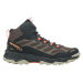 Merrell SPEED STRIKE MID GTX Pánské outdoorové boty, khaki, velikost 42