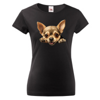 Dámské tričko Čivava - tričko pro milovníky psů