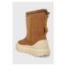 Semišové sněhule UGG Classic Short Weather Hybrid pánské, hnědá barva, 1143992