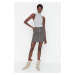 Trendyol Skirt - Gray - Mini