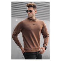 Madmext Men's Dyed Brown Knitwear Sweater 5288