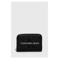 Peněženka Calvin Klein Jeans černá barva, K60K612255