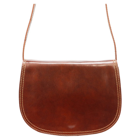 Crossbody kabelka Florence 5512 hnědá FLORENCE BAGS