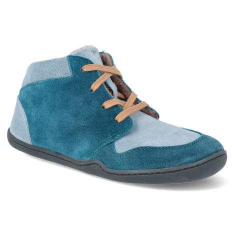 Barefoot zimní boty bLIFESTYLE - Kodiak Vlies Petrol modré