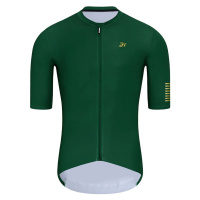 HOLOKOLO Cyklistický dres s krátkým rukávem - VICTORIOUS GOLD - zelená