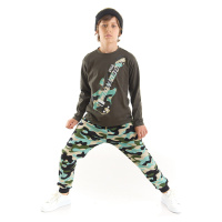 mshb&g Camouflage Guitar Boys T-shirt Pants Suit