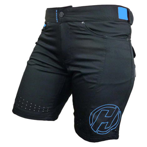 HAVEN Cyklistické kalhoty krátké bez laclu - AMAZON LADY - modrá/černá
