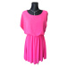 krátké růžové letní šaty Tery