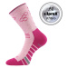 Voxx Virgo Unisex sportovní ponožky BM000002527300101078 růžová melé