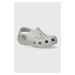 Dětské pantofle Crocs CLASSIC GLITTER CLOG šedá barva
