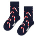 Dětské ponožky Happy Socks Candy Cane Sock tmavomodrá barva