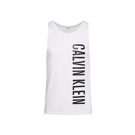 Plavky Pánské plavky CREW NECK TANK KM0KM00997YCD - Calvin Klein