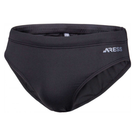 Aress STITCH Pánské slipové plavky, černá, velikost