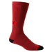 Ponožky Fox 10" Defend Crew Sock Red Clear