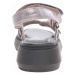 Tamaris Dámské sandály 1-28274-36 pewter Stříbrná
