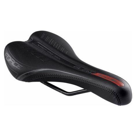 Force Glen Downhill Saddle Black Nerezová ocel Sedlo