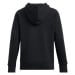 Dámská zateplená mikina s kapucí UNDER ARMOUR Rival Fleece Wordmark Hoodie-BLK