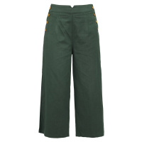 Banned Retro Kalhoty Pretty Perfect Dámské kalhoty zelená