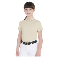 Tričko polo EQUESTRO, dětské, beige