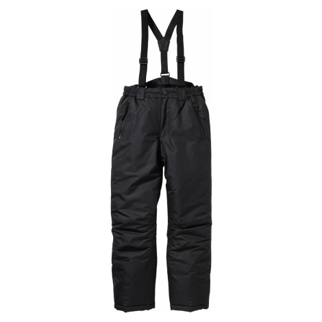 Chlapecké oteplovací kalhoty na lyžování, prodyšné a nepromokavé Bonprix