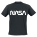 NASA NASA Tričko černá