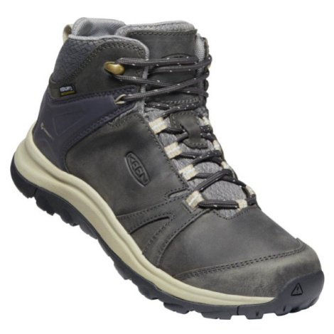 Keen Terradora Ii Leather Mid Wp W Dámská vysoká treková obuv 10007903KEN magnet/plaza taupe