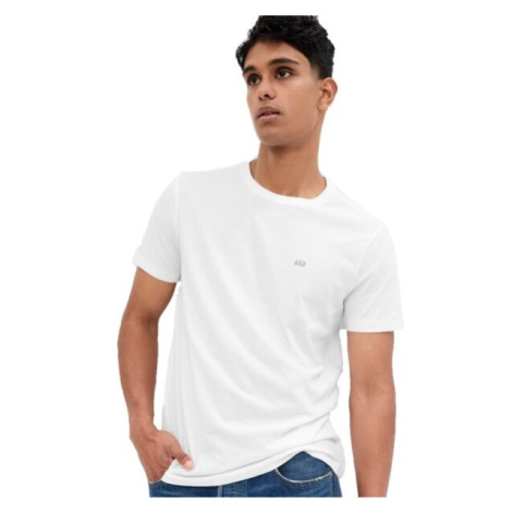 GAP MICRO LOGO Pánské tričko, bílá, velikost