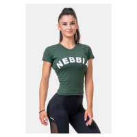 Nebbia Classic Hero tričko dark green S
